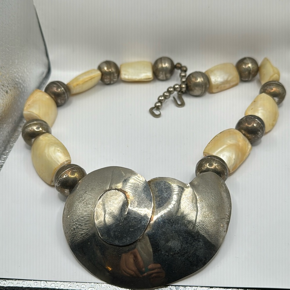 Rare Vintage Handmade Statement Necklace